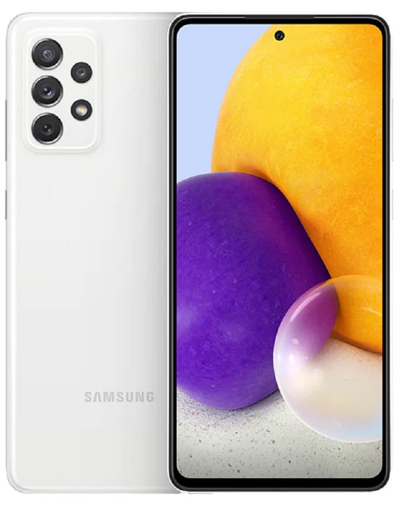 Smartphone Samsung Galaxy A72 SM-A725M LTE DS 6/128GB 6.7" Branco 1