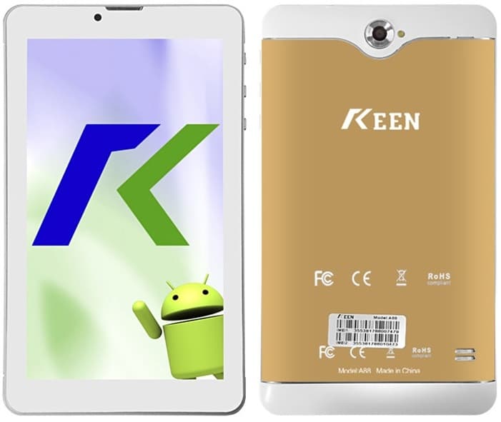 Tablet Keen A88 DS 1/8GB 7" - Dourado