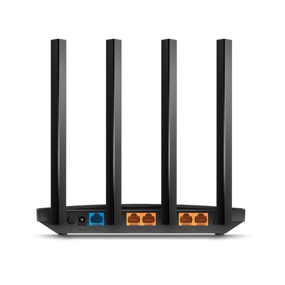Router Wireless TP-Link Archer C6 AC1200 Full Gigabit MU-MIMO Up to 5GHz 867 Mbps - Preto 1