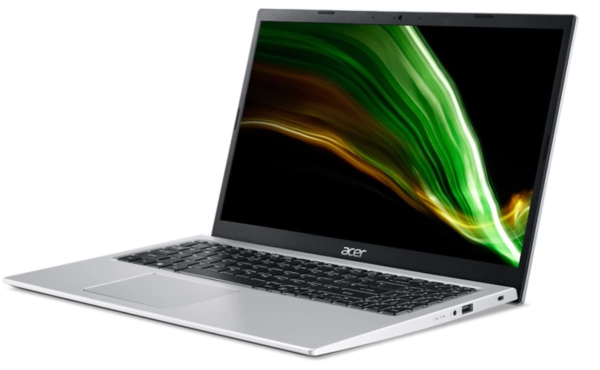 Notebook Acer Aspire 1 A115-32-C96U 15.6" Intel Celeron N4500 4/128GB W11H - Pure Silver 1
