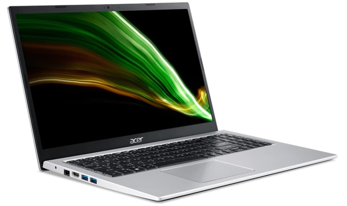 Notebook Acer Aspire 1 A115-32-C96U 15.6" Intel Celeron N4500 4/128GB W11H - Pure Silver 3