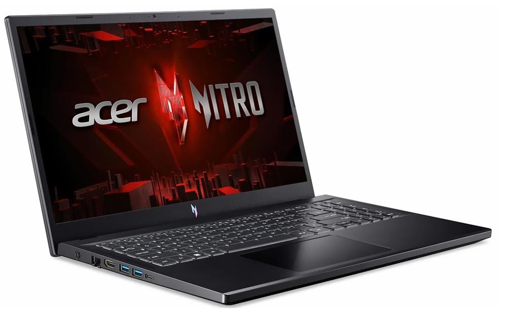 Notebook Gamer Acer Nitro V 15 ANV15-51-789J 15.6" Intel Core i7-13620H 16/512GB W11H NVIDIA RTX 4060 8GB - Obsidian Black 3