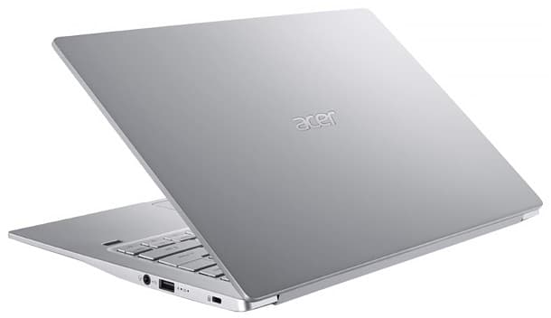 Notebook Acer Swift 3 SF314-59-75QC 14" i7-1165G7 8/256GB SSD W10 - Pure Silver 1
