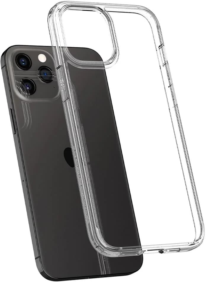 Capa Spigen iPhone 12 Pro ACS01520 Crystal Hybrid - Transparente 1