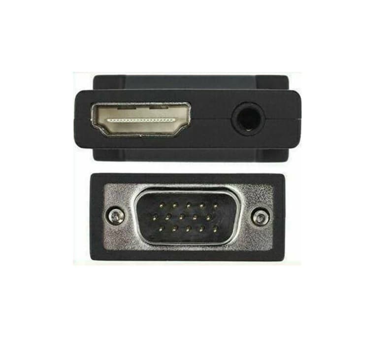 Adaptador HDMI a VGA/Jack3.5mm 3