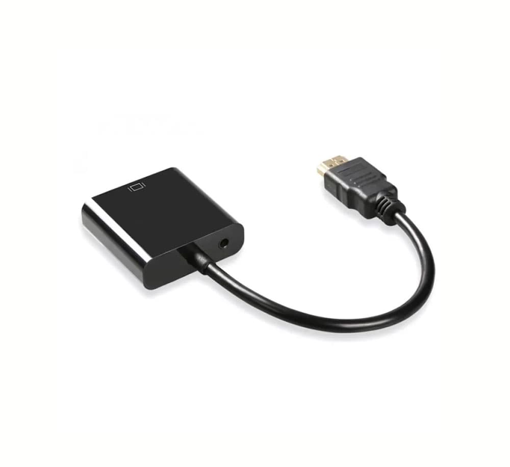 Adaptador HDMI a VGA/jack 3.5mm Quanta QTHDV34 - Preto 1