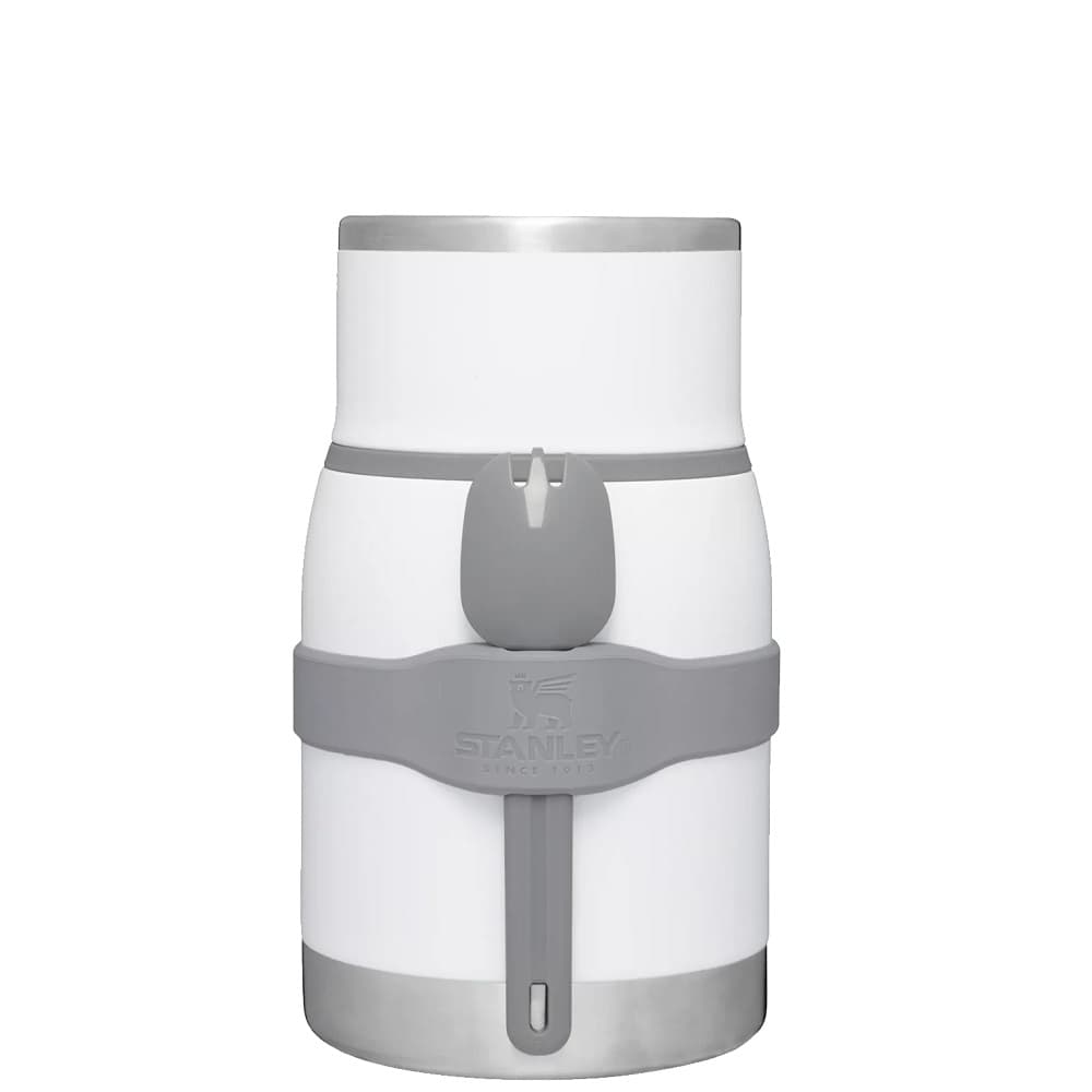 Pote Térmico + Garfo/Colher Stanley The Adventure To-Go Food Jar 710ml - White 1