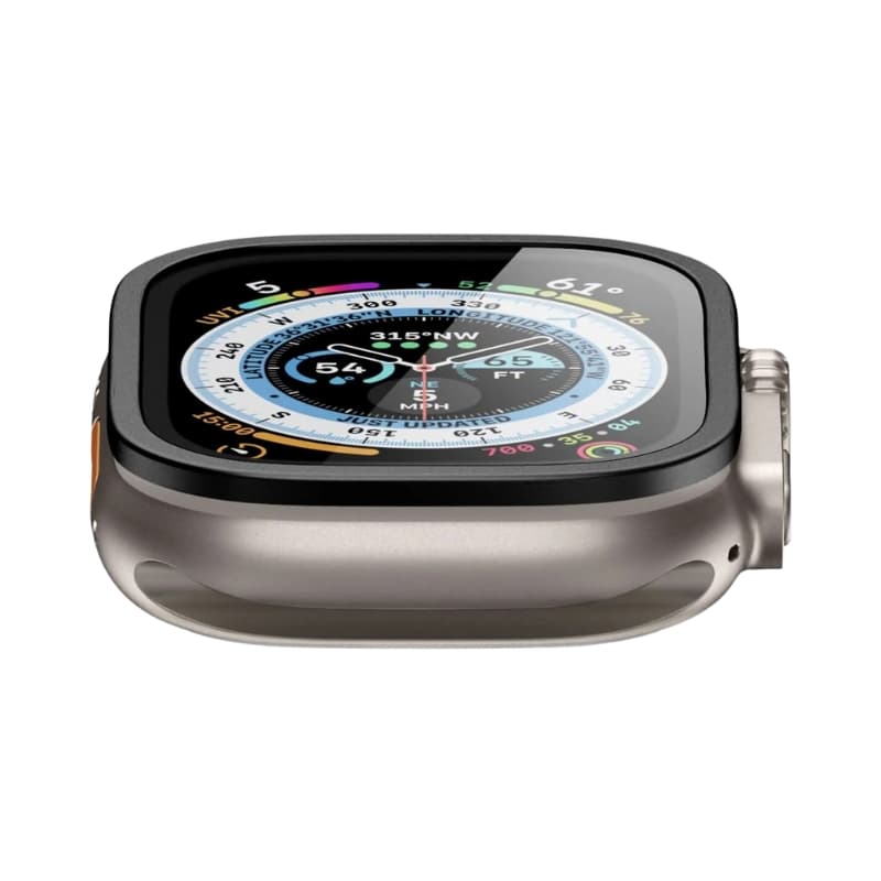 Pelicula Spigen para Apple Watch Ultra AGL06163 GlastR Slim Pro - Black 1