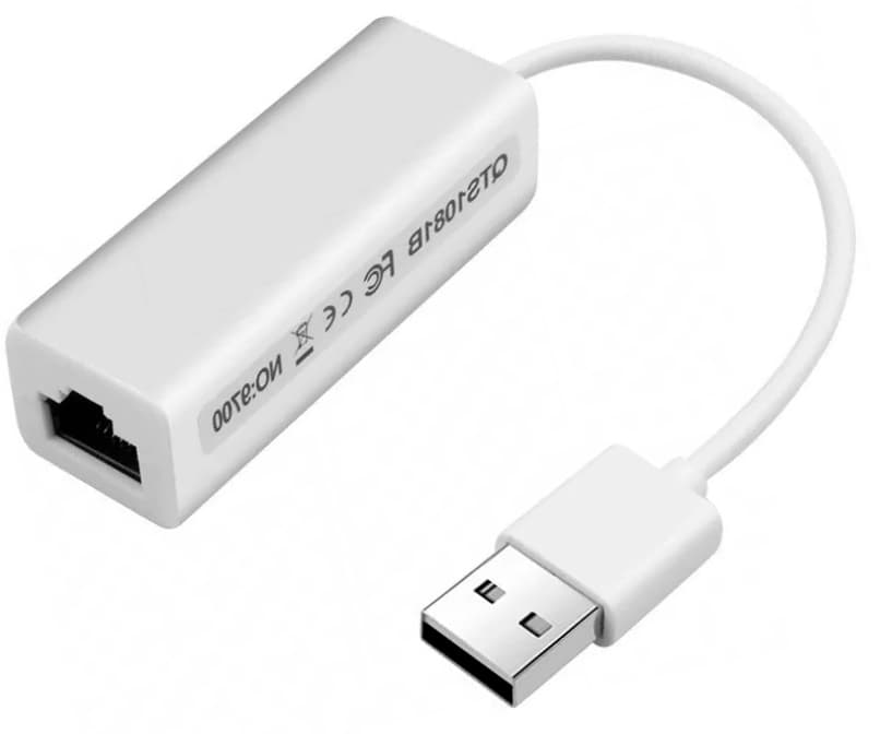 Adaptador de Red Satellite USB/RJ45 LAN01 - White