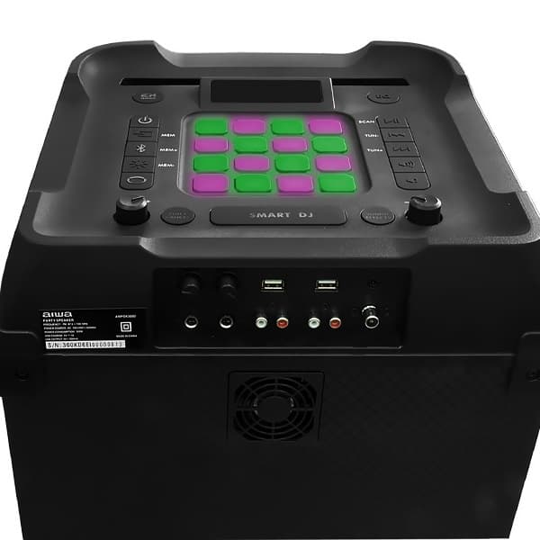 Speaker Aiwa Flame Line AWPOK300D 3000W PMPO 2V Bluetooth - Black 1