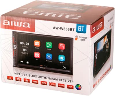 Toca DVD Aiwa AW-W666BT 7" Touch 3