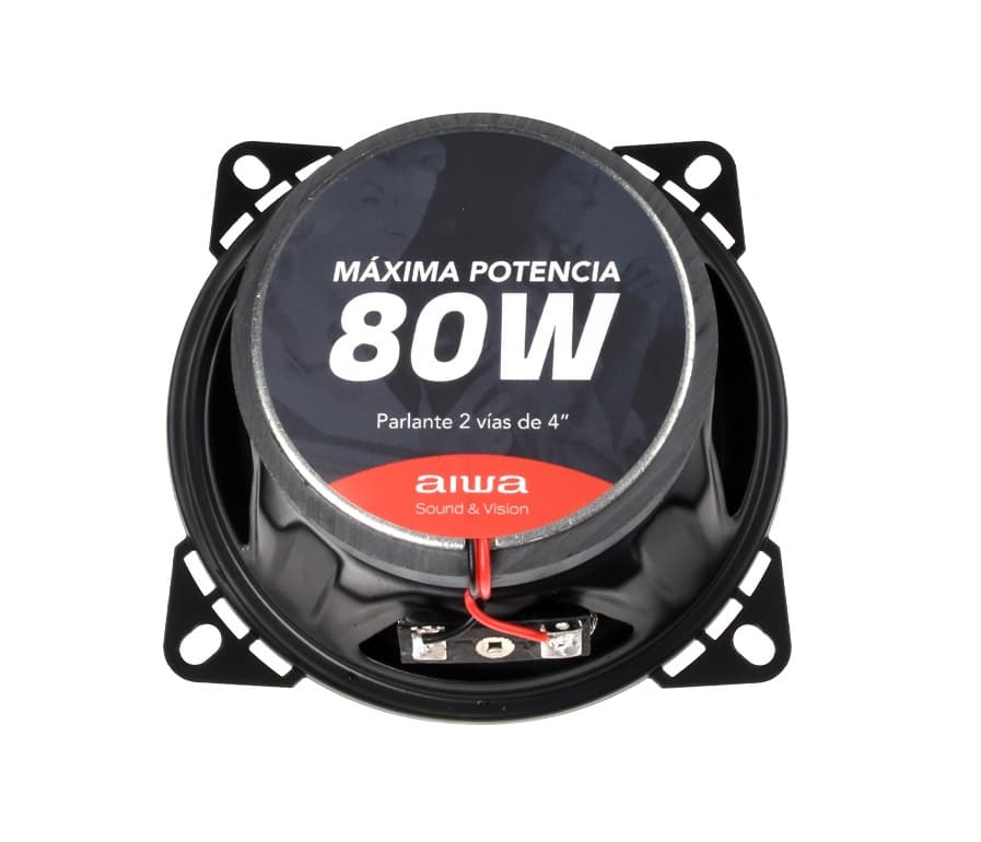 Atlo-Falante Aiwa AW-S1065P 4" 80W 2 Vias (Caixa Feia) 1