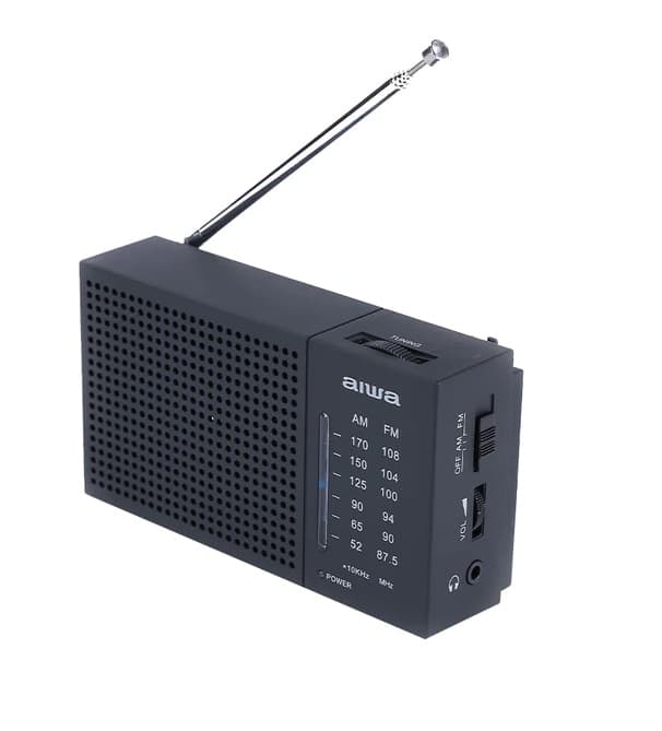 Rádio AM/FM portátil Aiwa AWFML2 - Preto 1