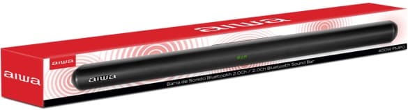 Soundbar Aiwa AWSBH20 2.0 40W 2V Bluetooth - Preto 3