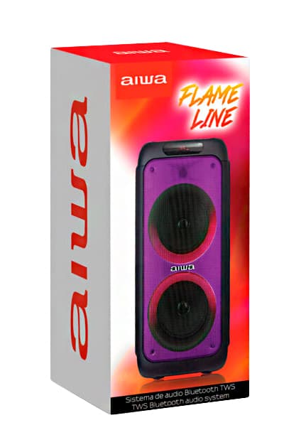 Speaker Aiwa AWPOH1D 800W PMPO Bluetooth - Preto 4