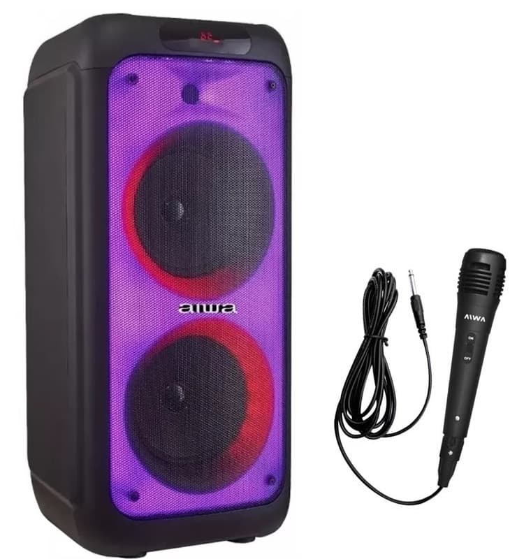 Speaker Aiwa AWPOH1D 800W PMPO Bluetooth - Preto 1