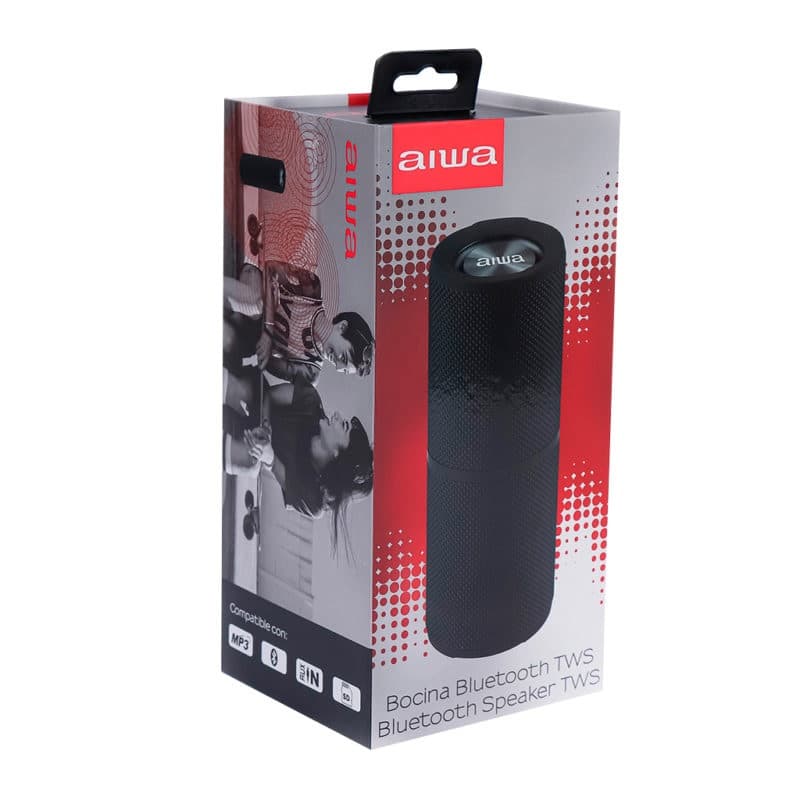Speaker Aiwa AW-Q400B 8W Bluetooth - Black 4