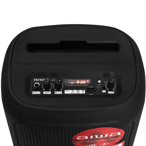 Speaker Aiwa AWSPO6TW 8W Bluetooth 5V - Preto 1
