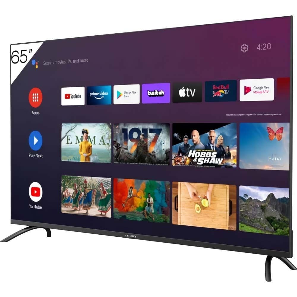 Smart TV LED Aiwa 65" AW65B4K 4K Ultra HD 1