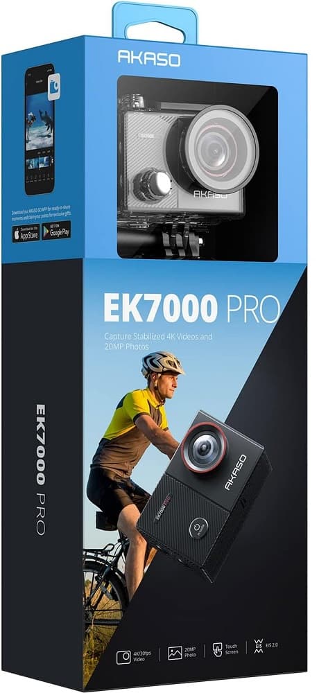Câmera de Ação Akaso EK7000 Pro 4K UHD - Black 5