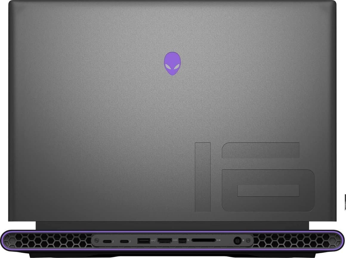 Notebook Dell Alienware M16 AWM16-9272BLK-PUS 16" Intel Core i9-13900HX 16/1TB RTX 4080 12GB W11H - Dark Metallic Moon 4