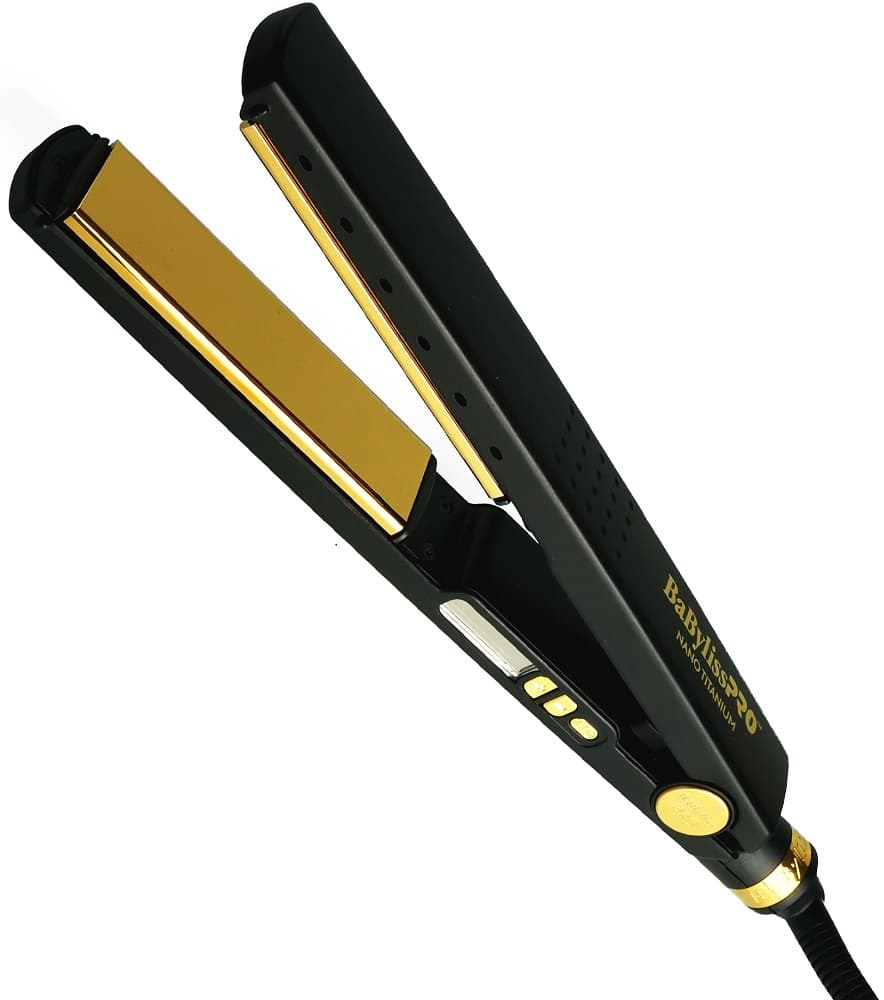 Kit BaByliss Pro Nano Titanium Chapinha + Secador BNTBGPP43UZ 2V - Black/Gold 1