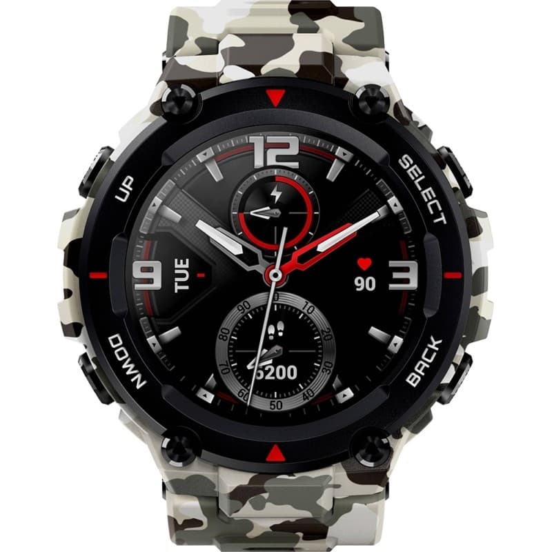 Relógio Smart Amazfit T-REX A1919 Camo Green 1