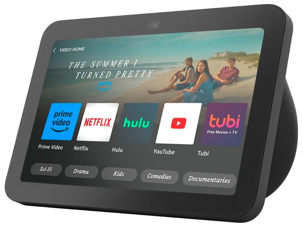Tela Smart Amazon Echo Show 8 3ra Geraçao - Charcoal 3