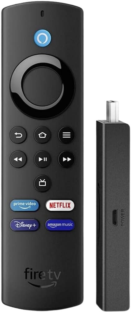 Media Player Amazon Fire Tv Stick Lite HD 2023 With Alexa (2rd Gen) - Black (Caixa Feia)