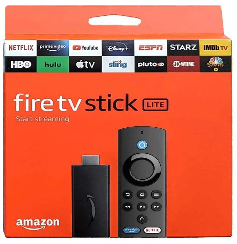 Media Player Amazon Fire Tv Stick Lite HD 2021 With Alexa (2rd Gen) - Black (Caixa Feia) 1