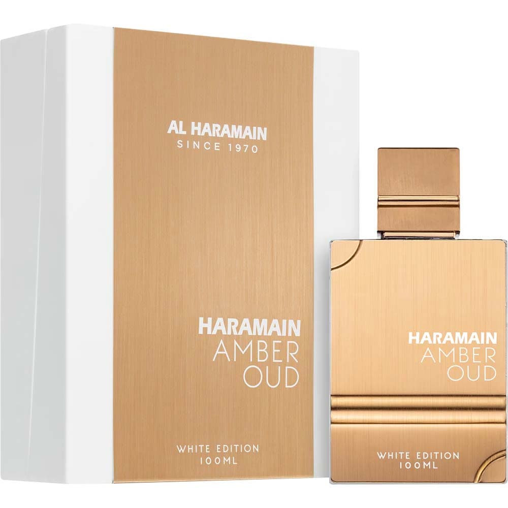 Perfume Al Haramain Amber Oud White Edition EDP Unissex - 100mL
