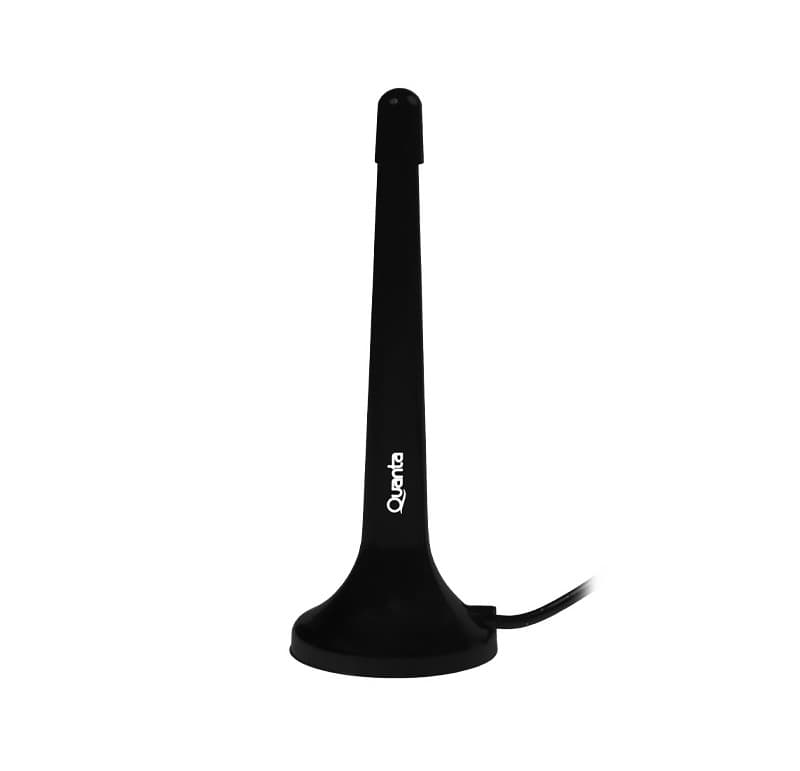 Antena Interna para TV Digital Quanta QTANT0260 - Preta 1