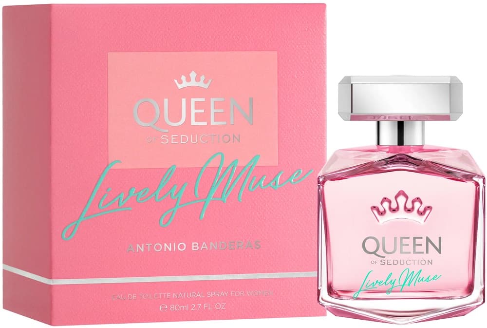 Perfume Antonio Banderas Queen of Seduction Lively Muse EDT Feminino - 80ml