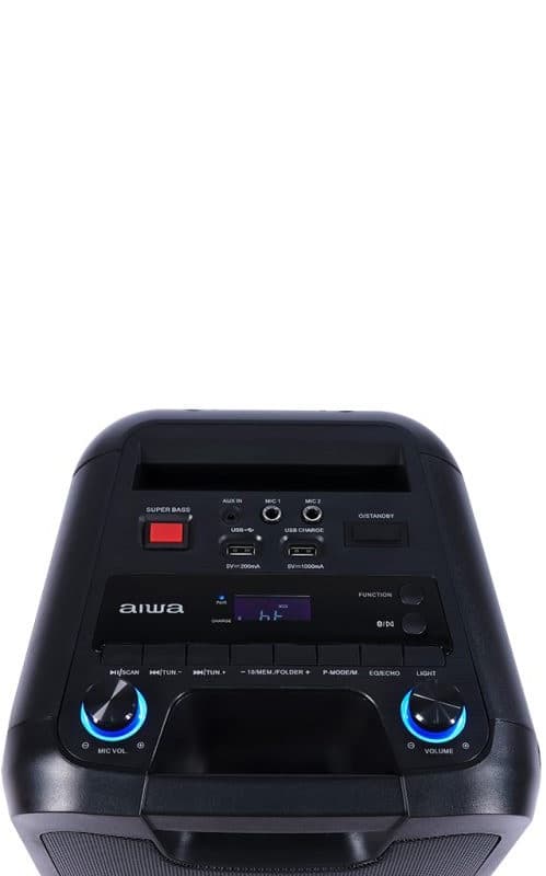 Speaker Aiwa AWPOK6L 600W PMPO Bluetooth - Preto 3