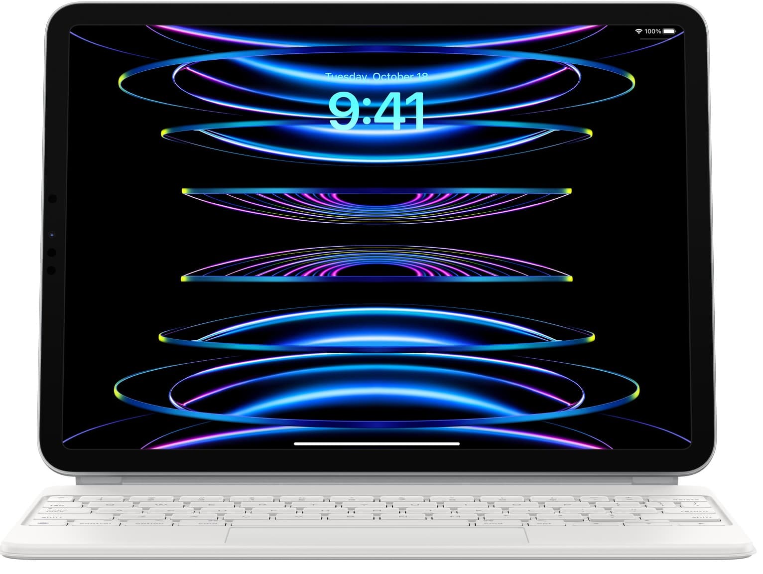 Apple Magic Keyboard MJQJ3LL/A Para IPad Pro 11" - White 1