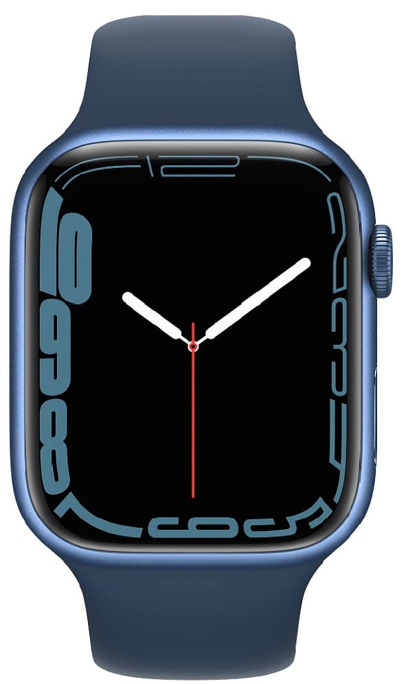 Apple Watch Serie 7 45mm GPS MKN83LL/A - Blue Aluminum - Abyss Blue Sport Band 1