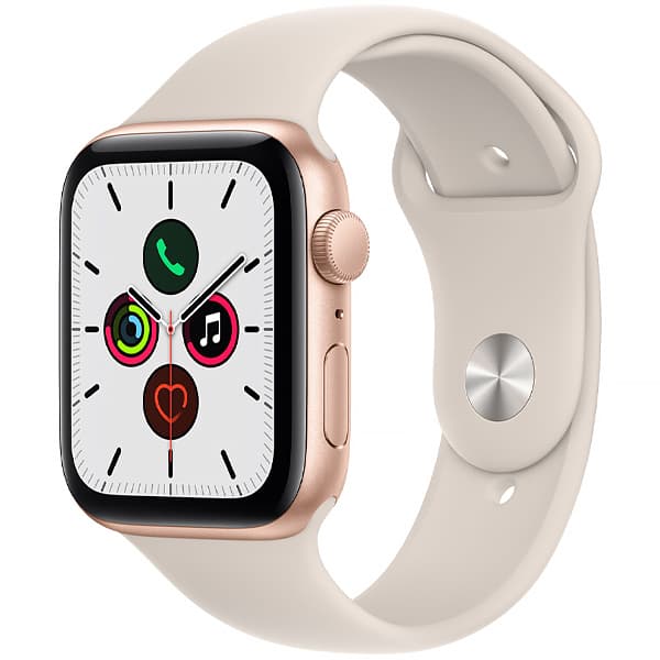 Apple Watch SE MKQ53LL/A 44mm GPS - Gold Aluminium/Starligth  1