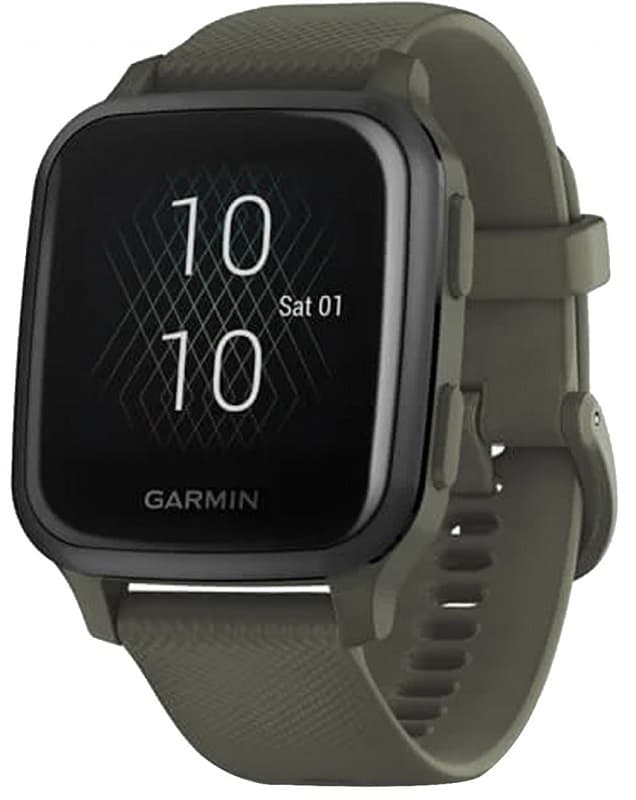 Relógio GPS Garmin Venu SQ Music Moss/Slate 