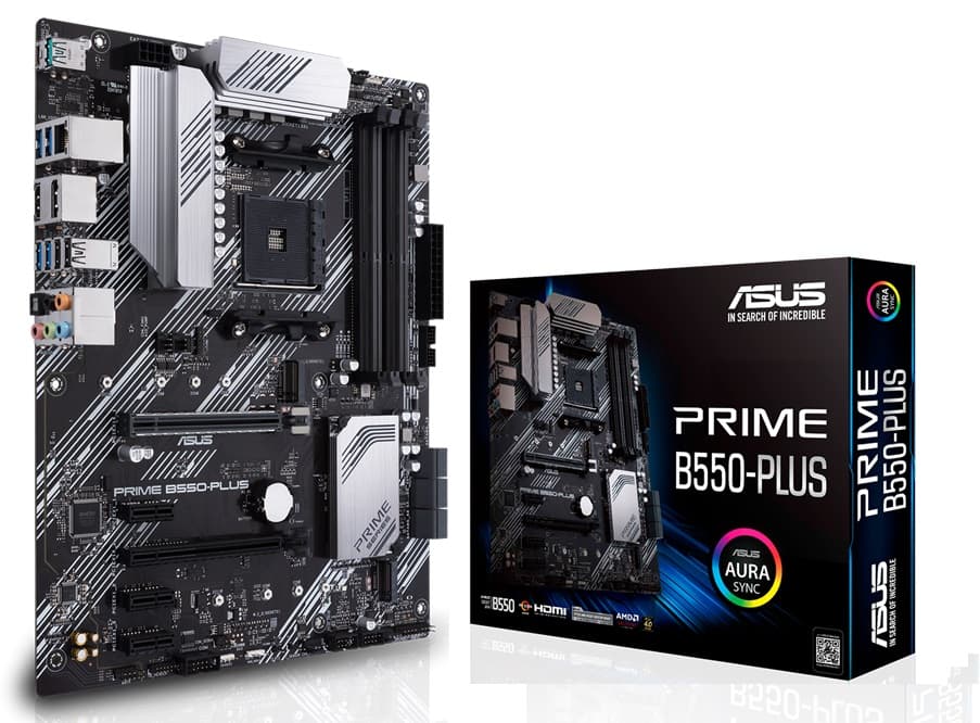 Placa Mãe Asus AM4 Prime B550M-Plus Wi-Fi/HDMI/DP 1