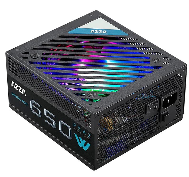 Fonte de Alimentaçao Azza 650W PSAZ-650W (ARGB) 80 Plus Bronze 3