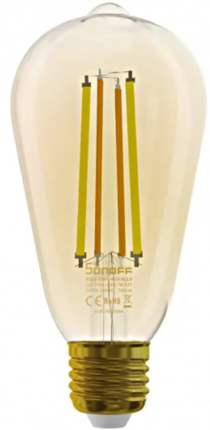 Lâmpada Smart  Sonoff B02-F-ST64 Alexa 7W Wi-Fi 220-240V 1