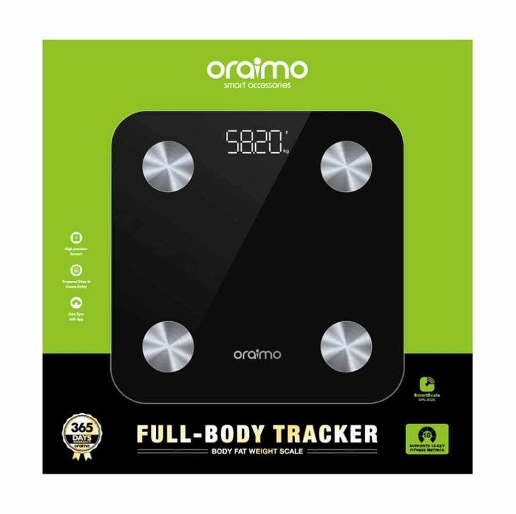 Balança Digital Oraimo SmartScale OPC-SC20 Bluetooth - Black 4