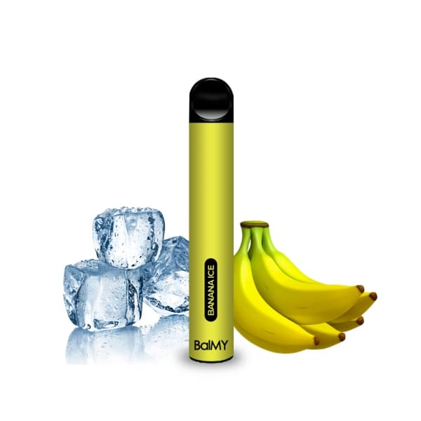 Vaper BalMY Descartável 5% Nicotina 600 Puffs - Banana Ice