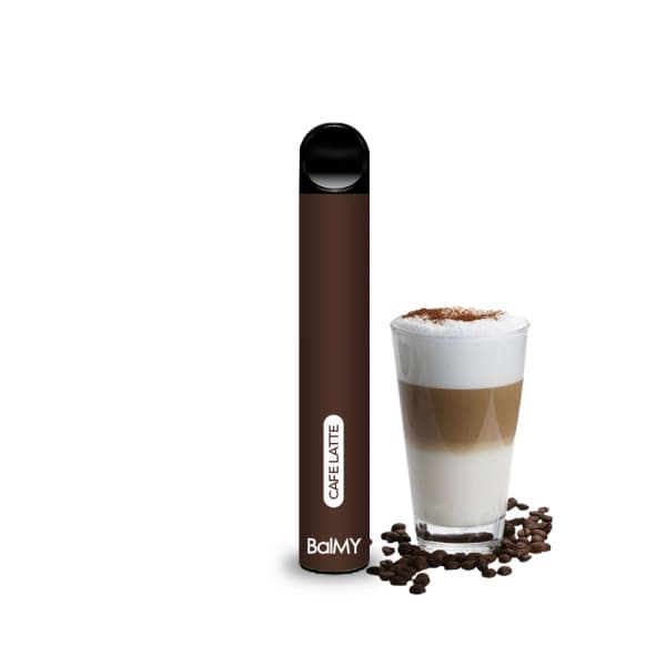 Vaper BalMY Descartável 5% Nicotina 600 Puffs - Cafe Latte