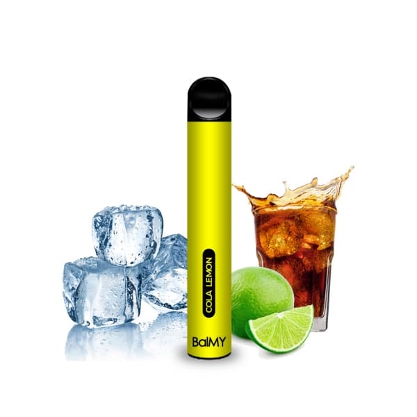 Vaper BalMY Descartável 5% Nicotina 600 Puffs - Cola Lemon