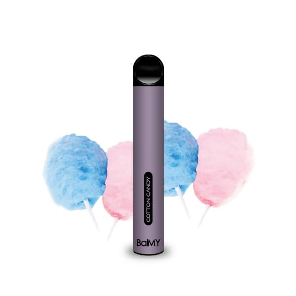 Vaper BalMY Descartável 5% Nicotina 1500 Puffs - Cotton Candy
