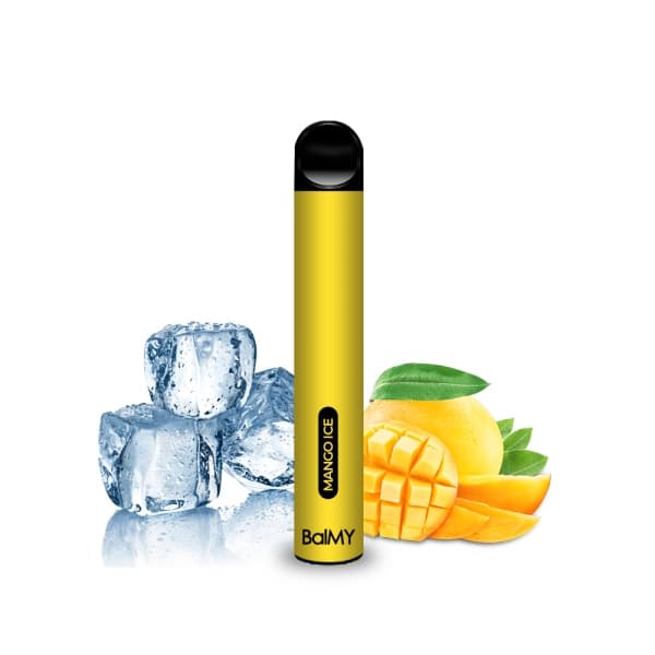 Vaper BalMY Descartável 5% Nicotina 1500 Puffs - Mango Ice
