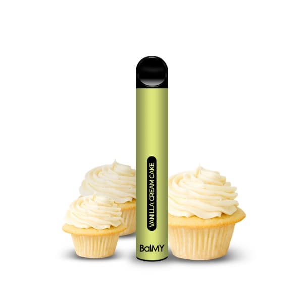 Vaper BalMY Descartável 5% Nicotina 600 Puffs - Vanilla Cream Cake