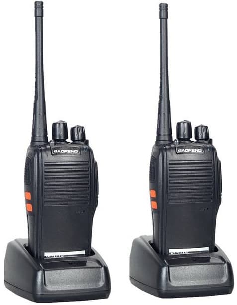 Radio Walkie Talkie Baofeng BF-777S 6km (Par) - Preto 1