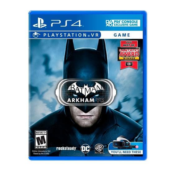 Jogo Batman Arkham VR - PS4